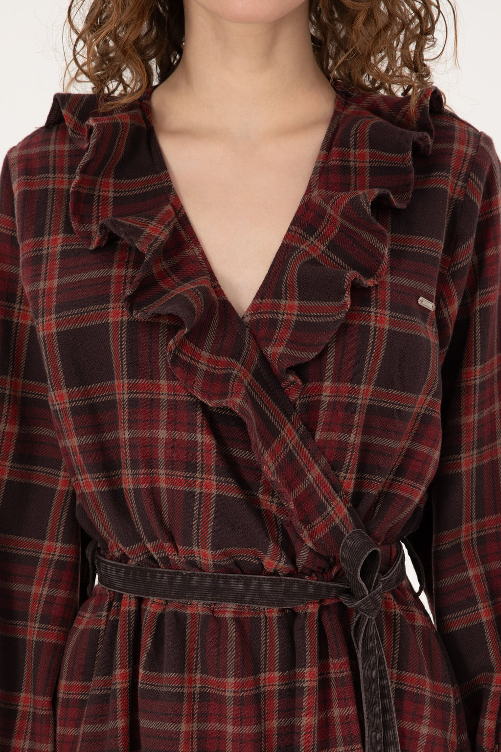Kad_n Bordo Jean Elbise - U.s. polo assn фото 11