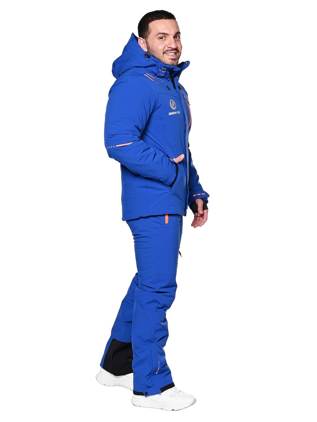 Костюм A-8987 Синий - Snow headquarter фото 7