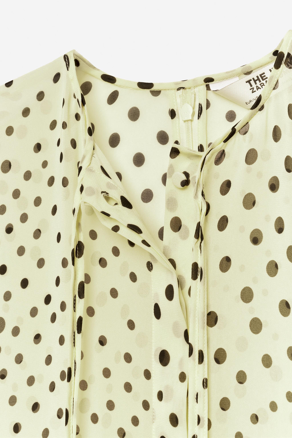VESTIDO LUNARES - THE ITEM ZARA WOMAN / Vainilla  фото 10