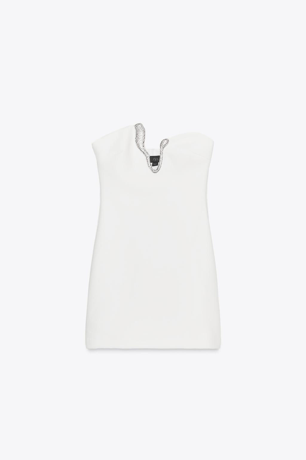 JEWEL DETAIL SHORT DRESS - Zara фото 5