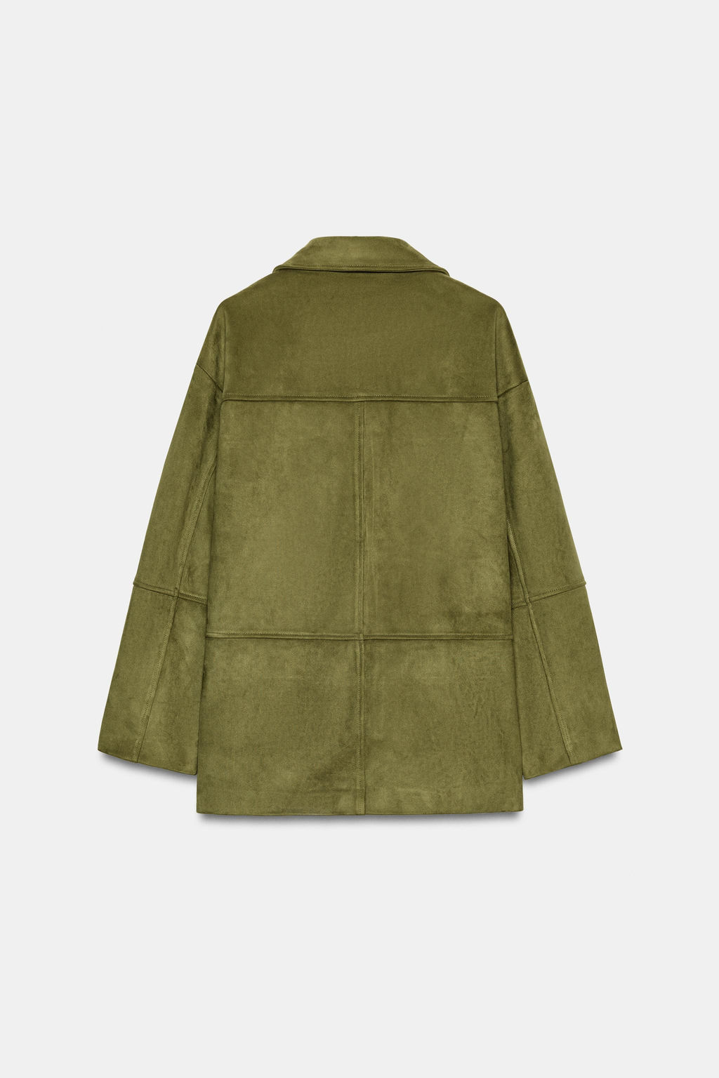 ABRIGO EFECTO ANTE / Pistacho - Zara фото 9