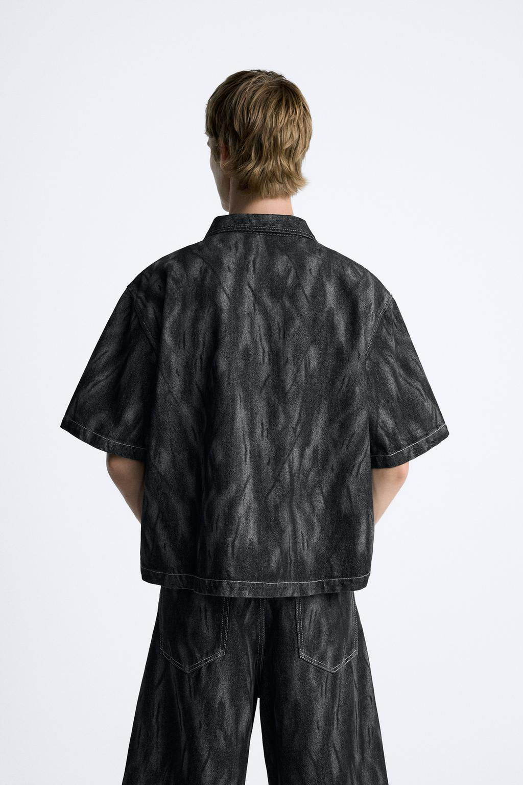 LAZER DESENLI GOMLEK - Zara фото 3