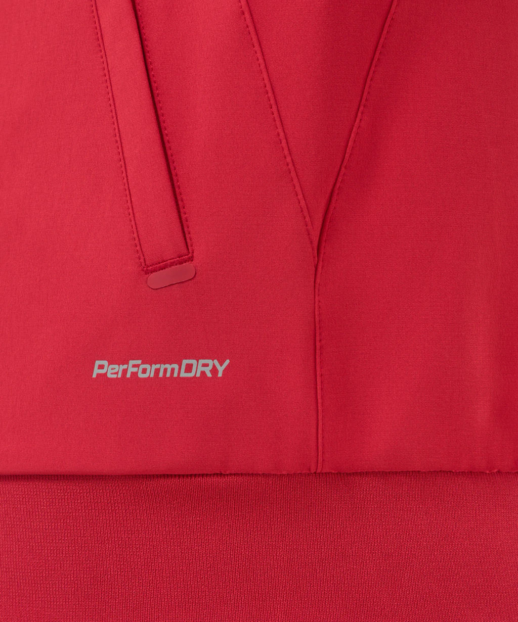 Куртка парадная JOGEL PREMIER PerFormDRY Woven Jacket, красный  фото 5