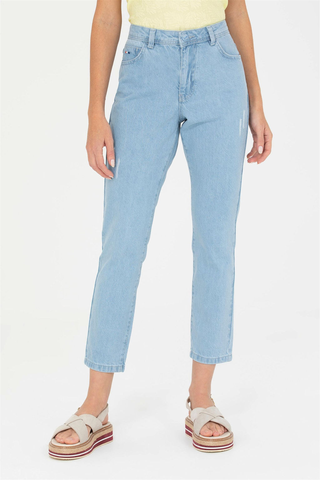 Женские голубые джинсовые брюки - U.s. polo assn фото 9