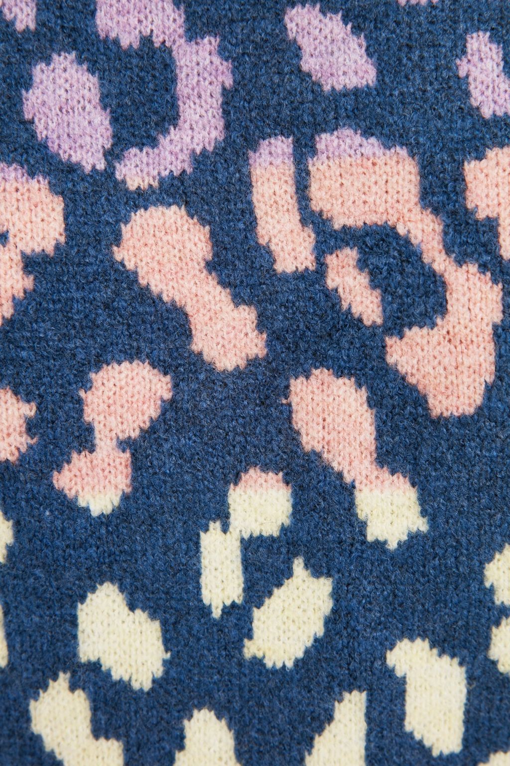 Tas Yumusak Dokulu Leopar Desenli Triko Kazak TWOAW22KZ0427 - Trendyolmilla фото 12