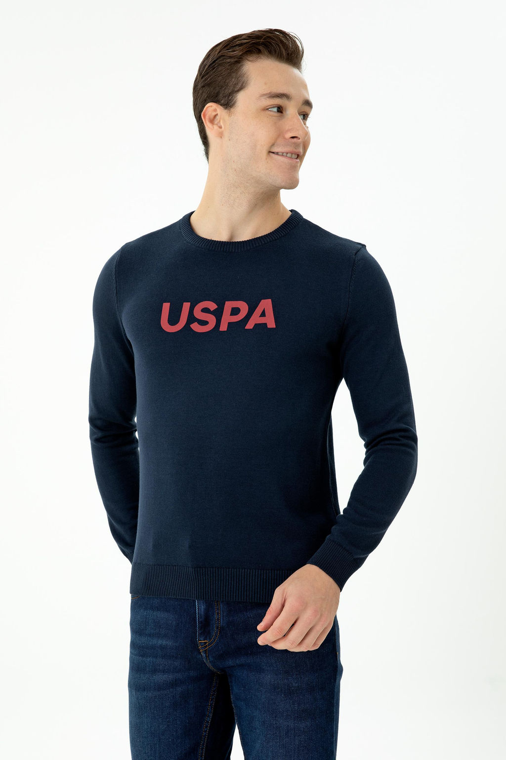 Мужской темно-синий свитер Неожиданная скидка в корзине - U.s. polo assn фото 10