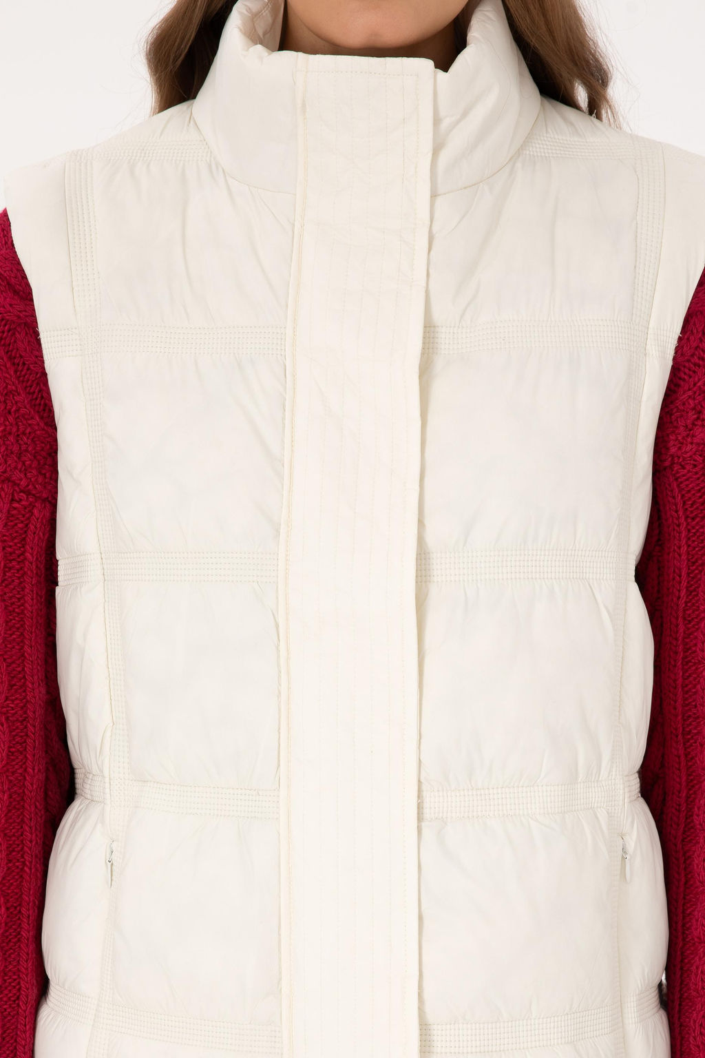 Kad_n Krem Yelek - U.s. polo assn фото 6