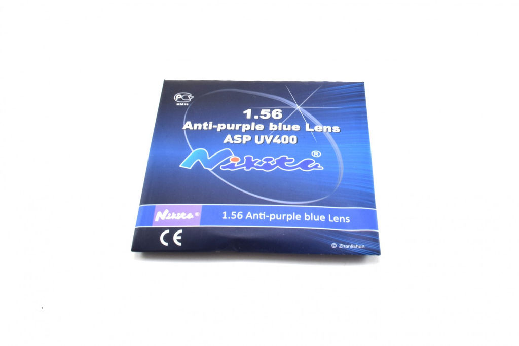 NIKITA 1.56 Ф70 ASPHERIC BLUE BLOCKER Диоптрии:+4.50