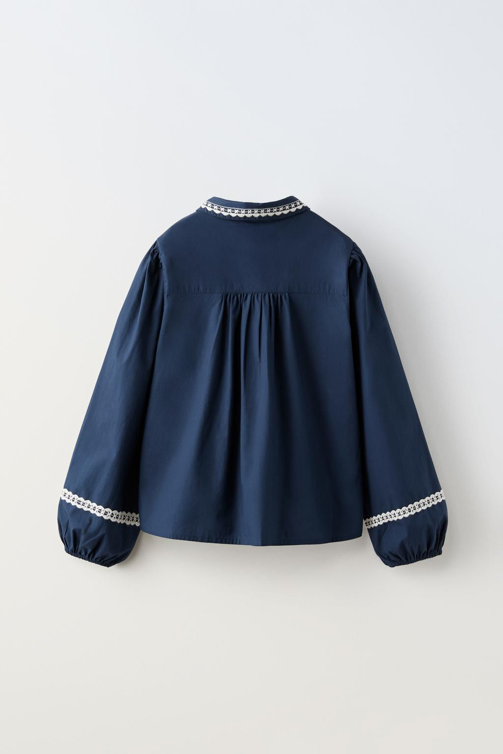 KONTRAST ISLEMELI INCE CEKET - Zara фото 2