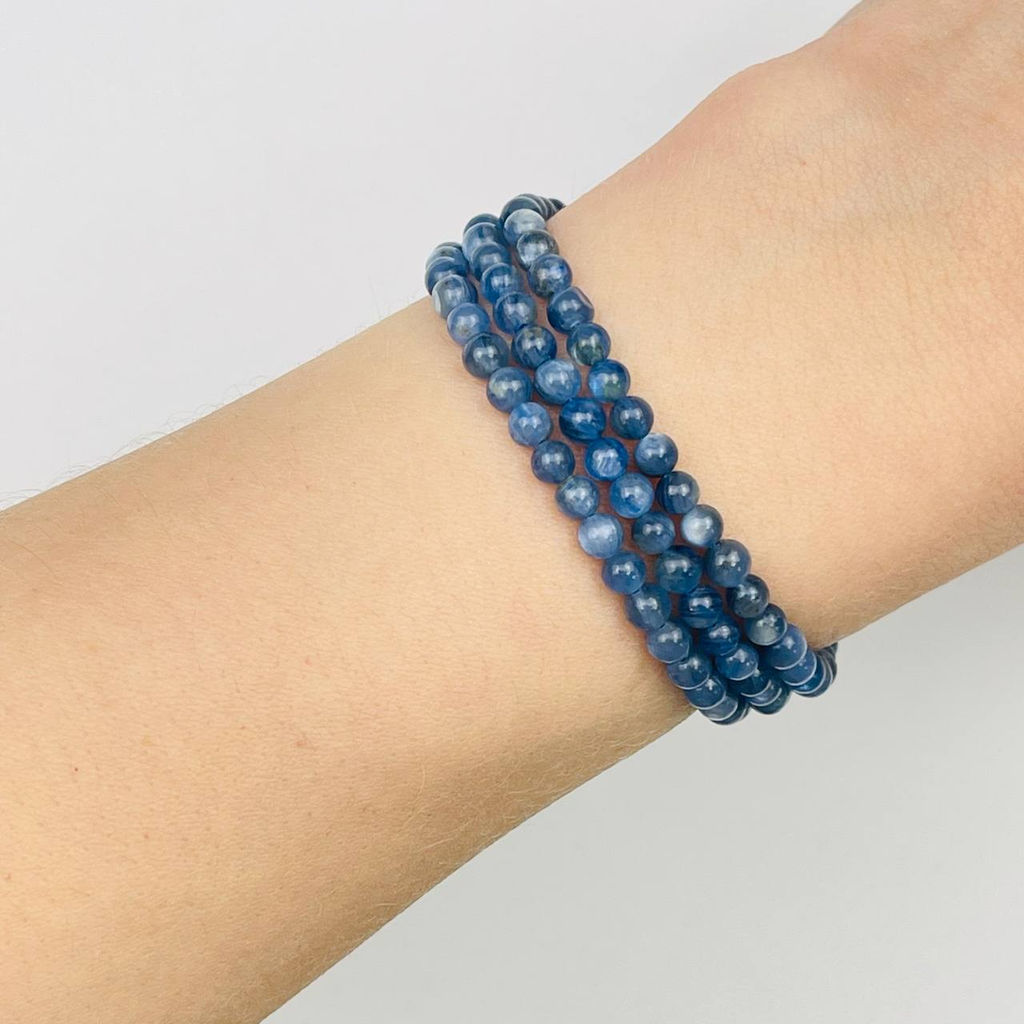 Бусины для украшений из Кианита (98 бусин) 39 см