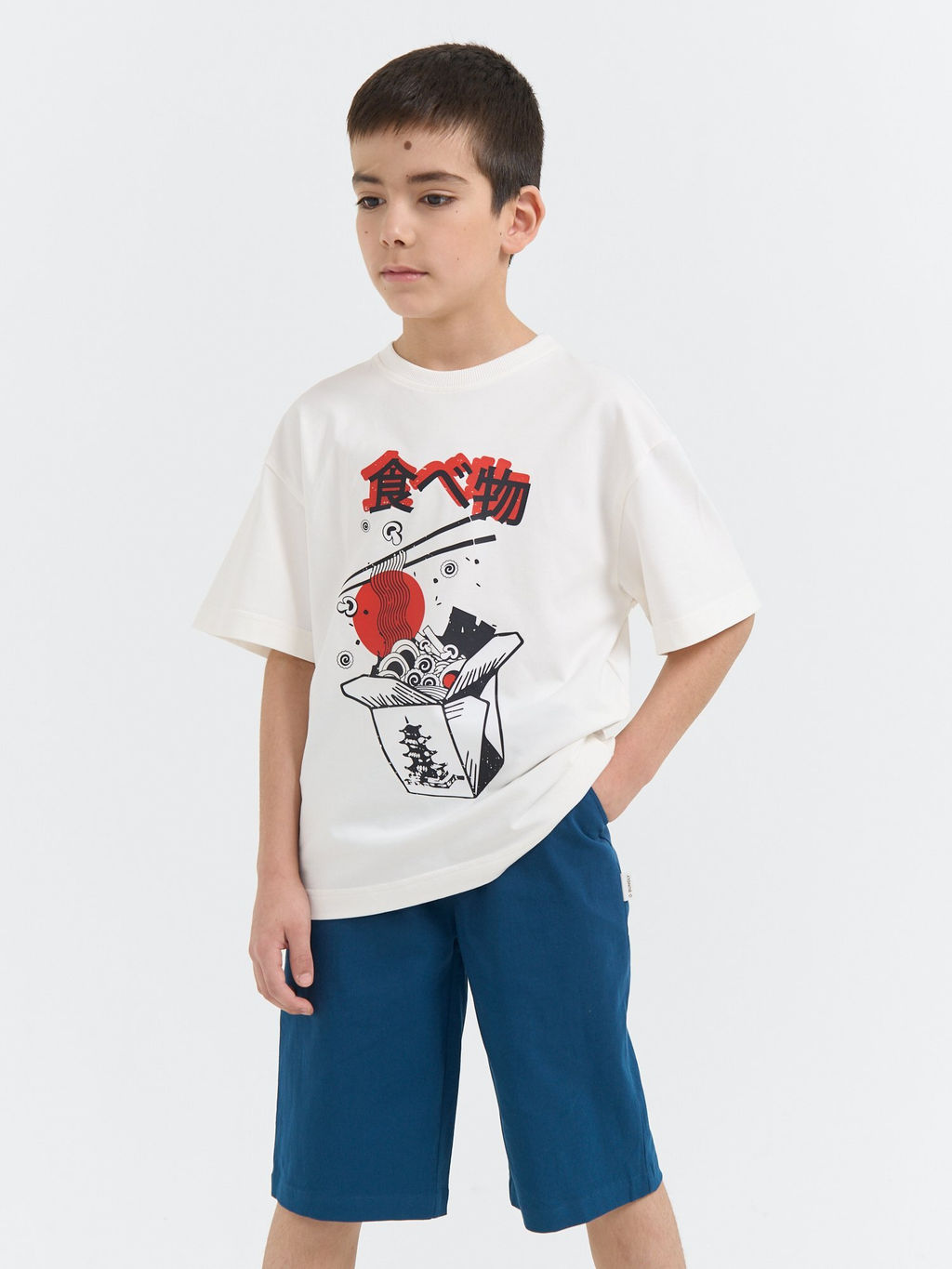 Футболка оверсайз Тофу с принтом 7+ - Bungly фото 10