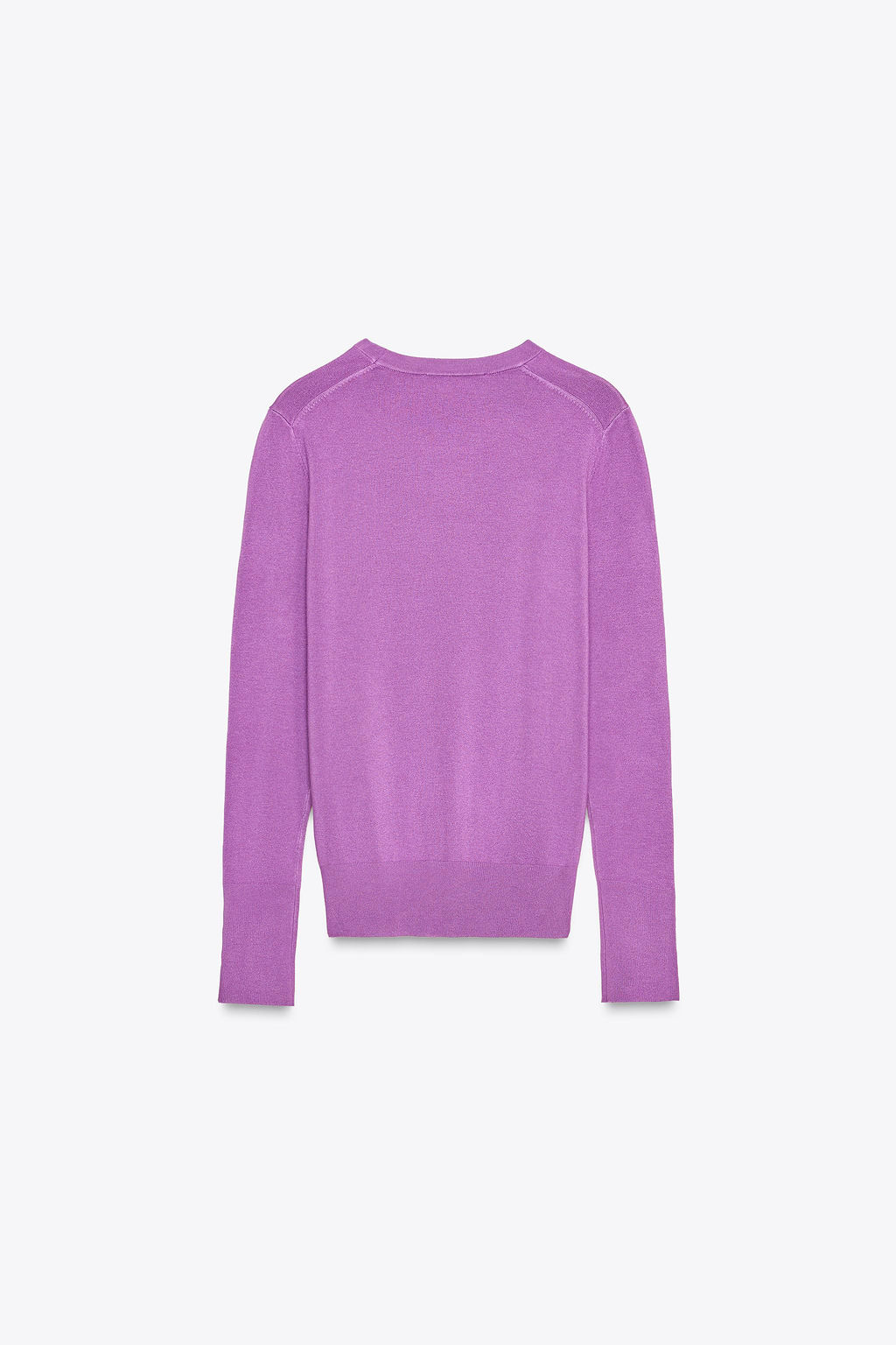 BASIC PLAIN KNIT SWEATER - Zara фото 7