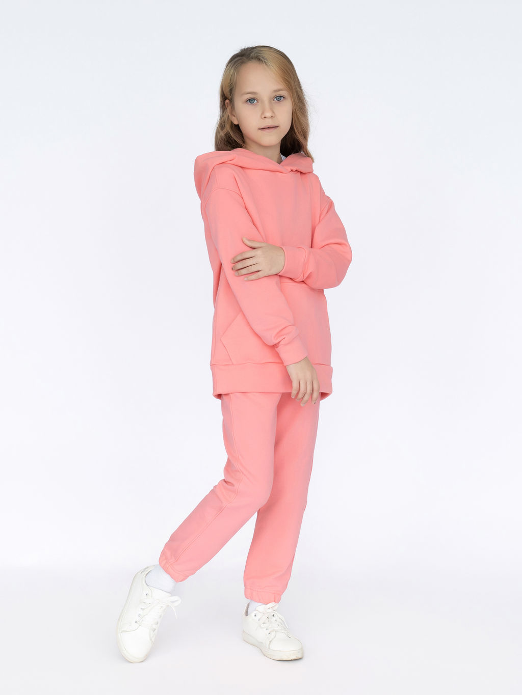 Костюм спортивный персиковый