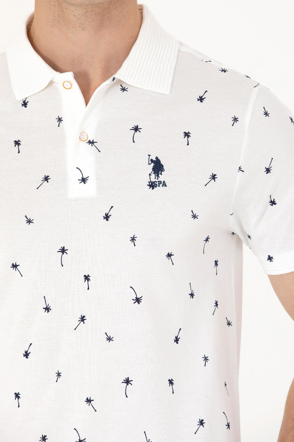 Мужская белая футболка - U.s. polo assn фото 21