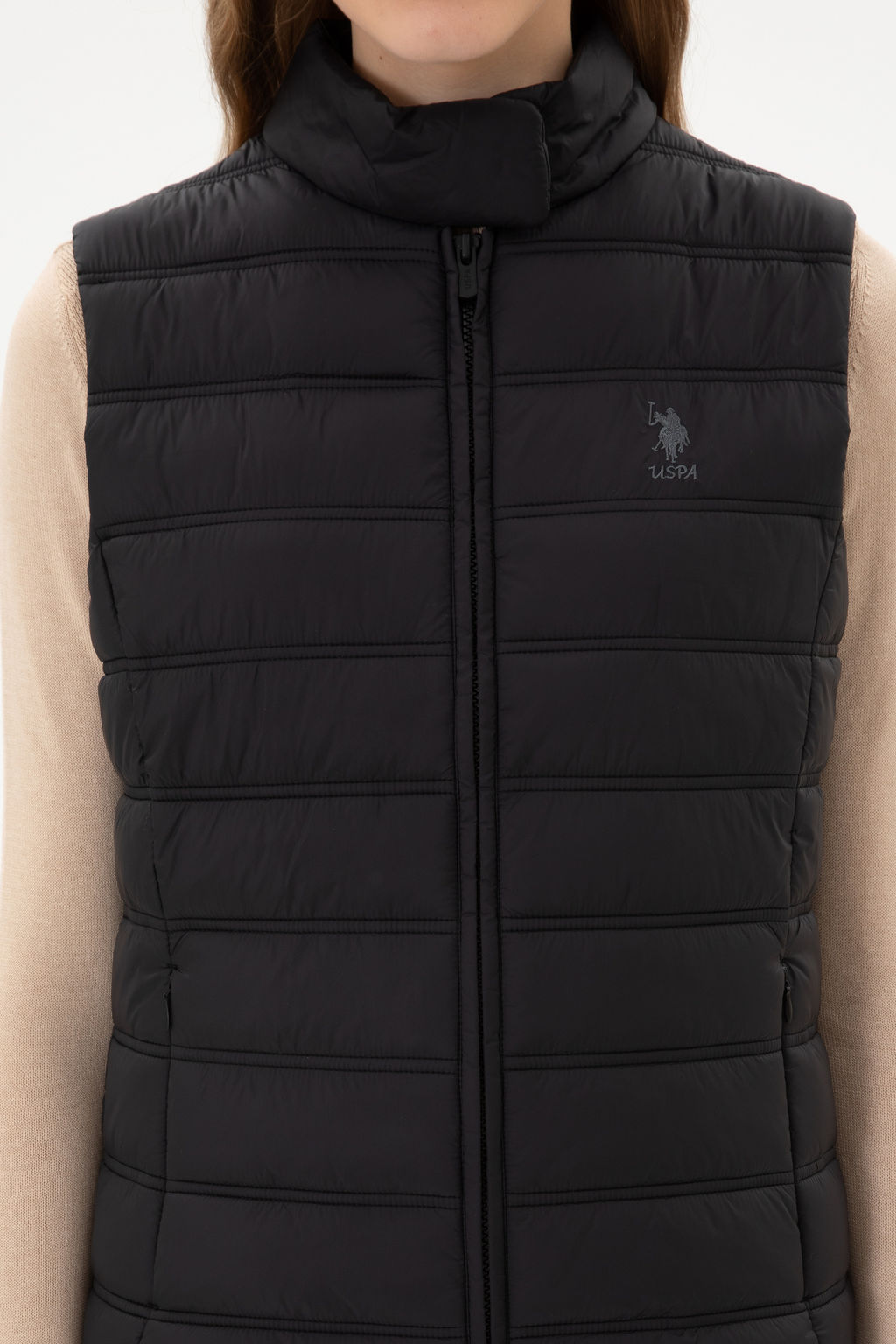 KadДn Siyah Yelek - U.s. polo assn фото 3
