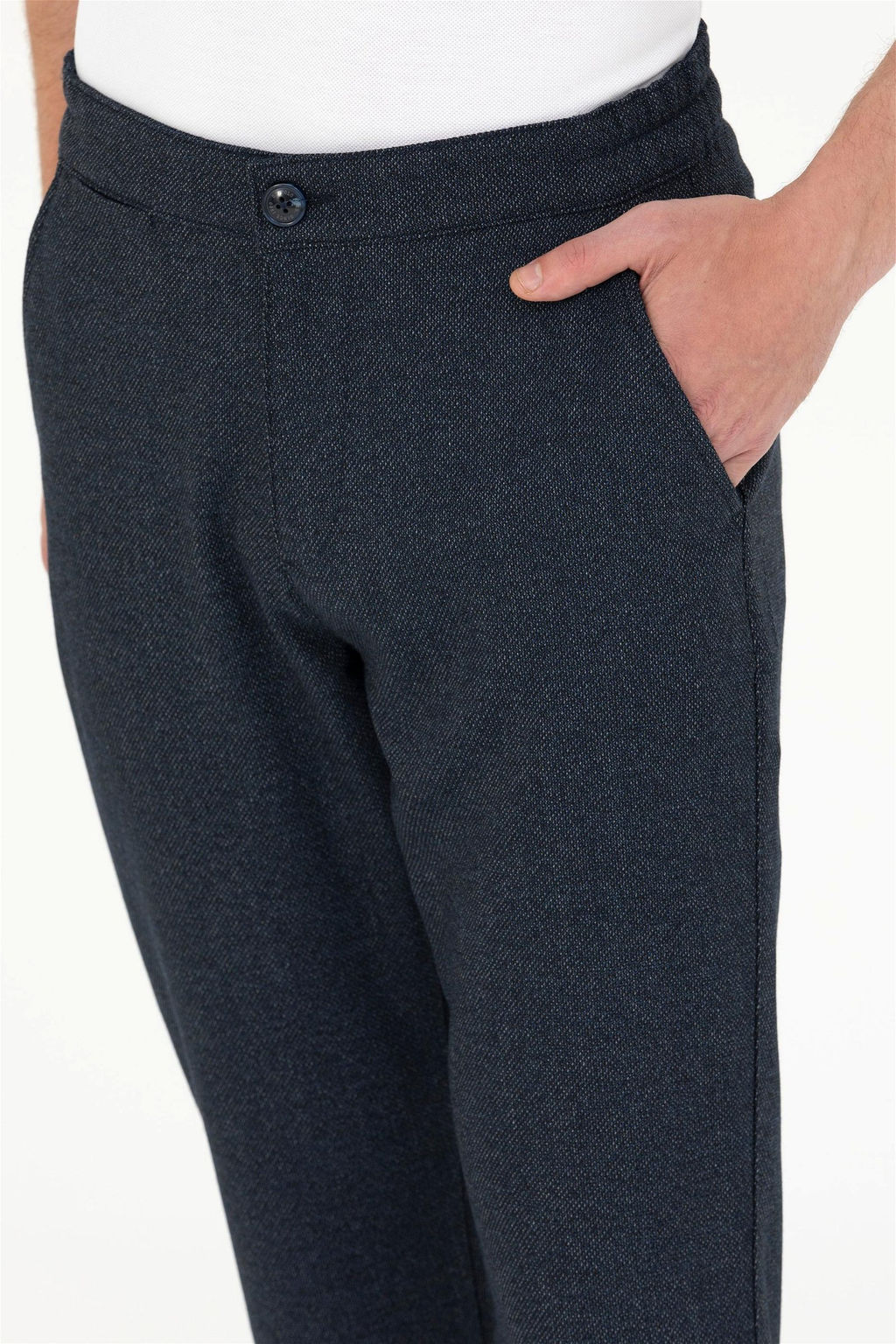 U. S. Polo Assn Мужские темно-синие брюки из плотной ткани - U.s. polo assn фото 6