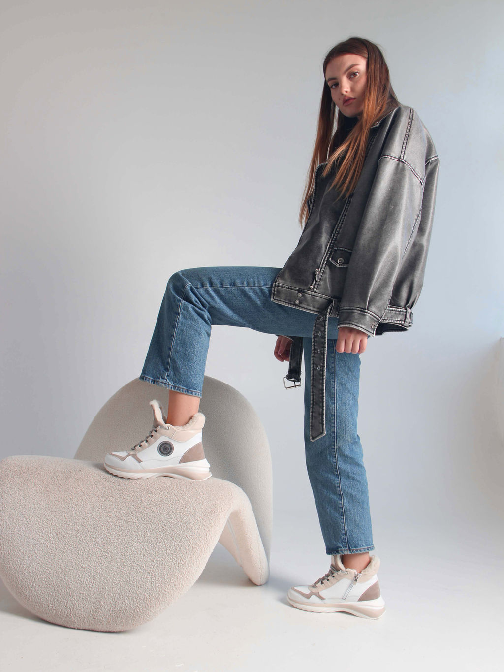 Ботинки EDART 350.uno2 w. белый бежевый/байка - Ed'art фото 5