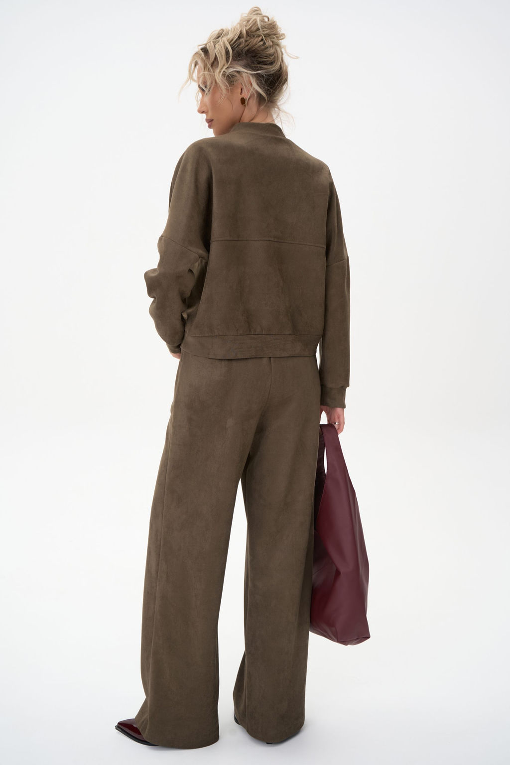 Бомбер Майли (оливковый) - Эльза фото 18