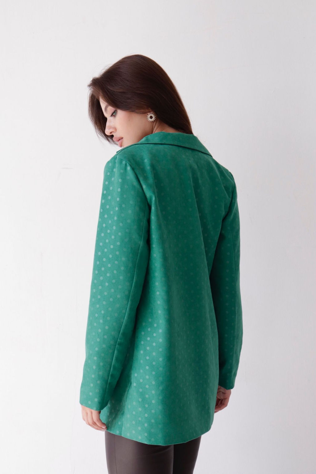 Жакет удлинённый с английским воротником - Martichelli фото 174