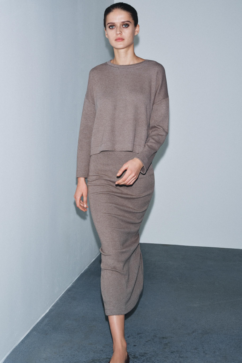 SOFT LONG SLEEVE TOP - Zara фото 8