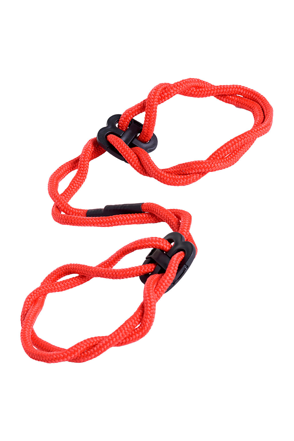 Оковы веревочные TOYFA Theatre, текстиль, красный, 95 см