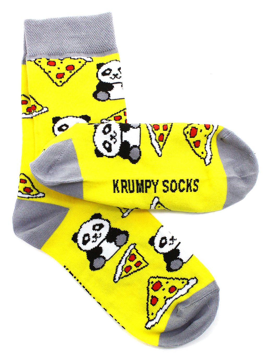 Носки р.35-40 Wow Панда vs Пицца - Krumpy фото 4