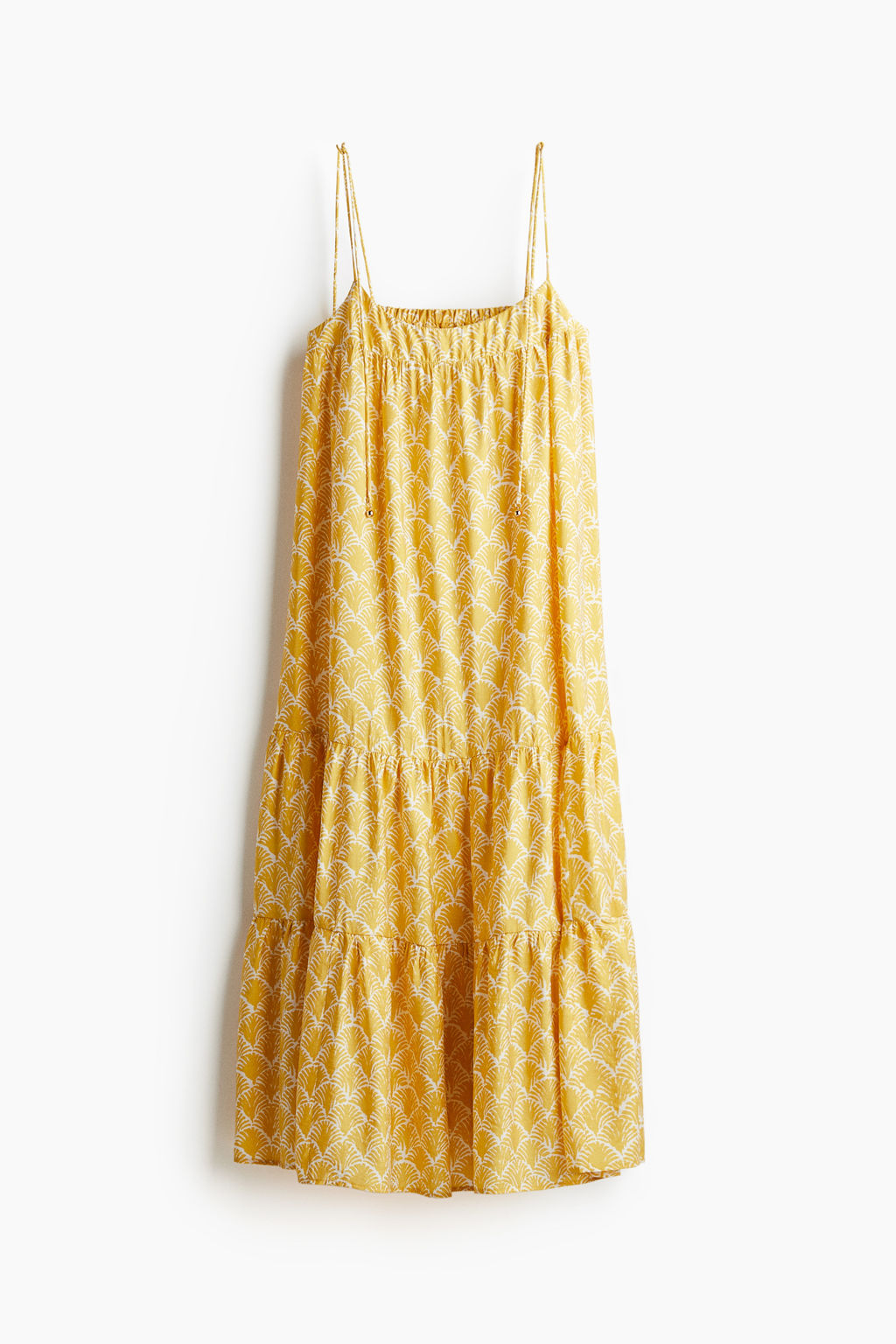 Maxivestido con tirantes de lazo - H&m фото 2