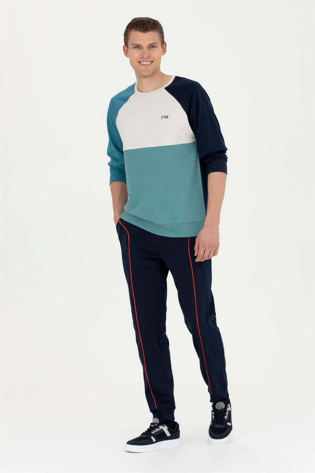 Мужские темно-синие спортивные штаны - U.s. polo assn фото 10