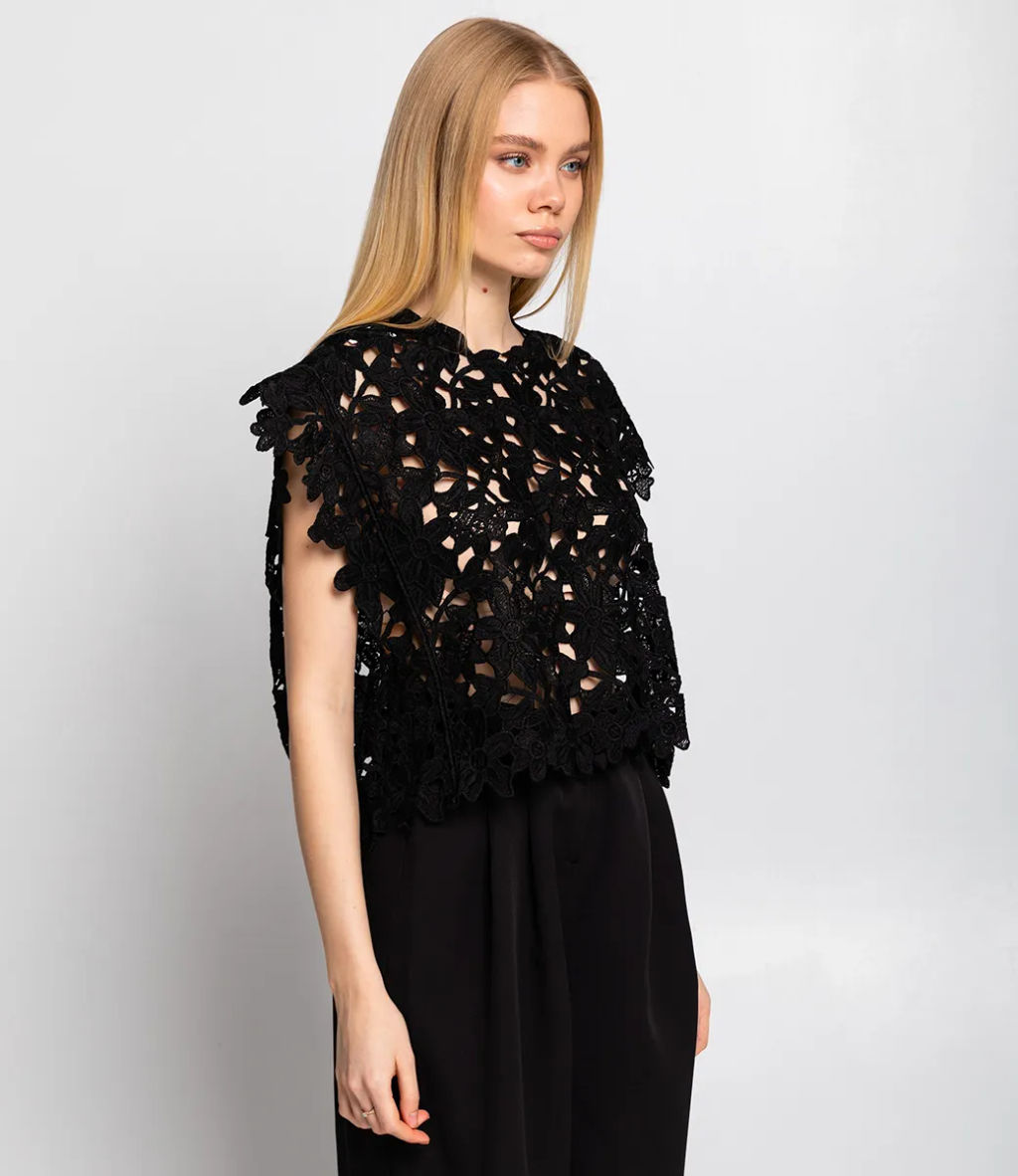 Топ #КТ020 (3), чёрный