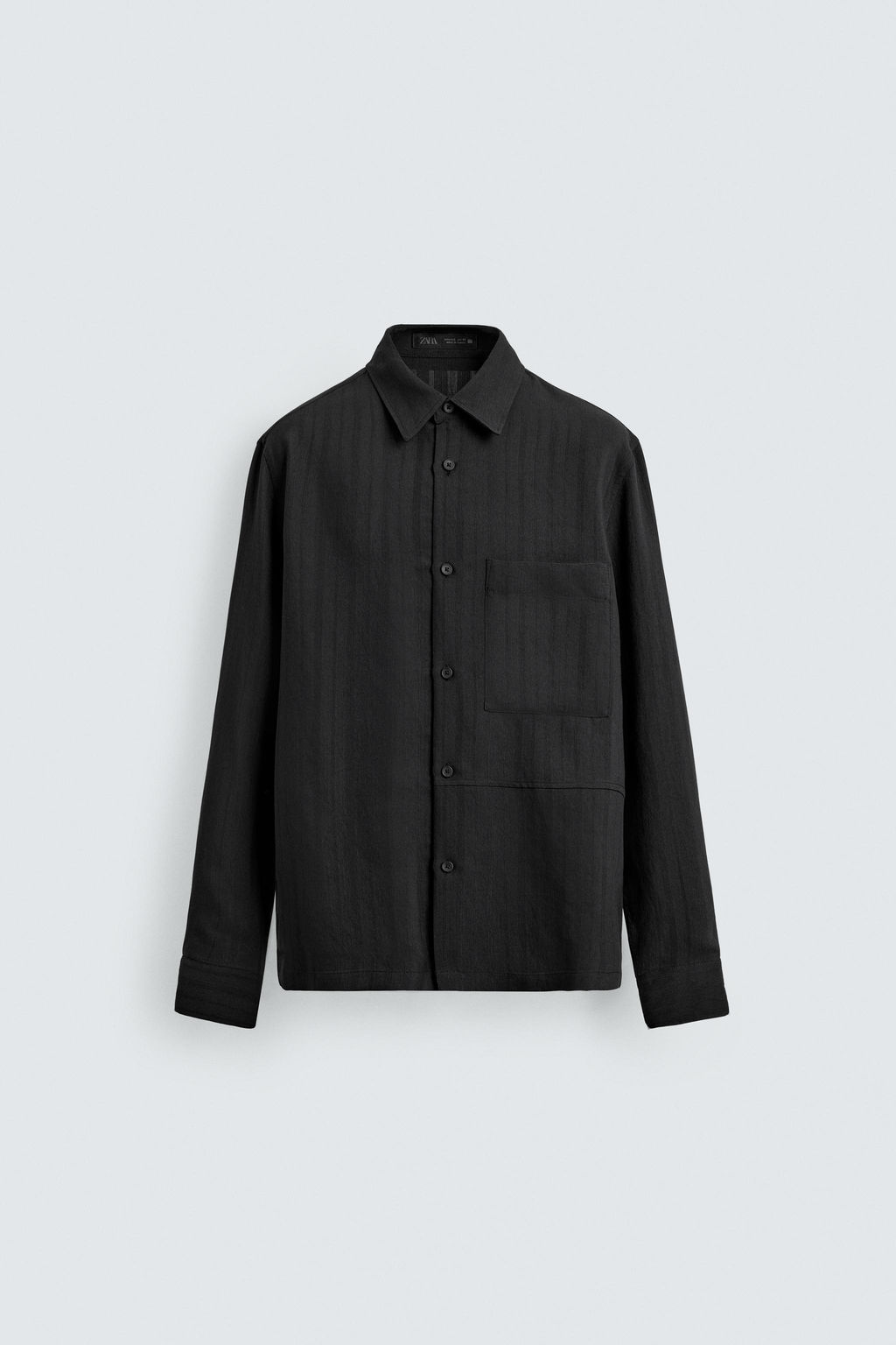 STRIPED FLOWING SHIRT - Zara фото 7