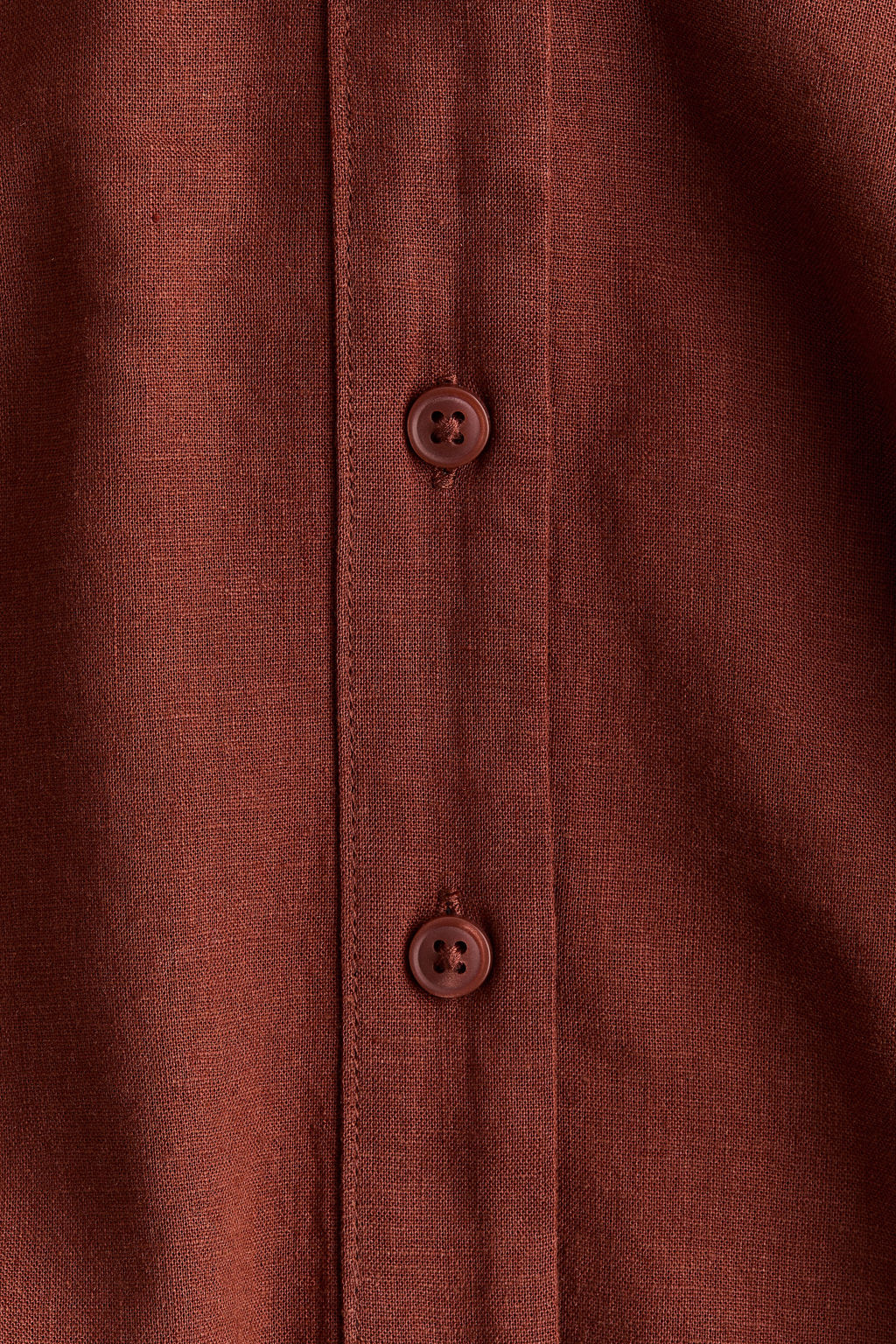 Camisa en mezcla de lino - H&m фото 7