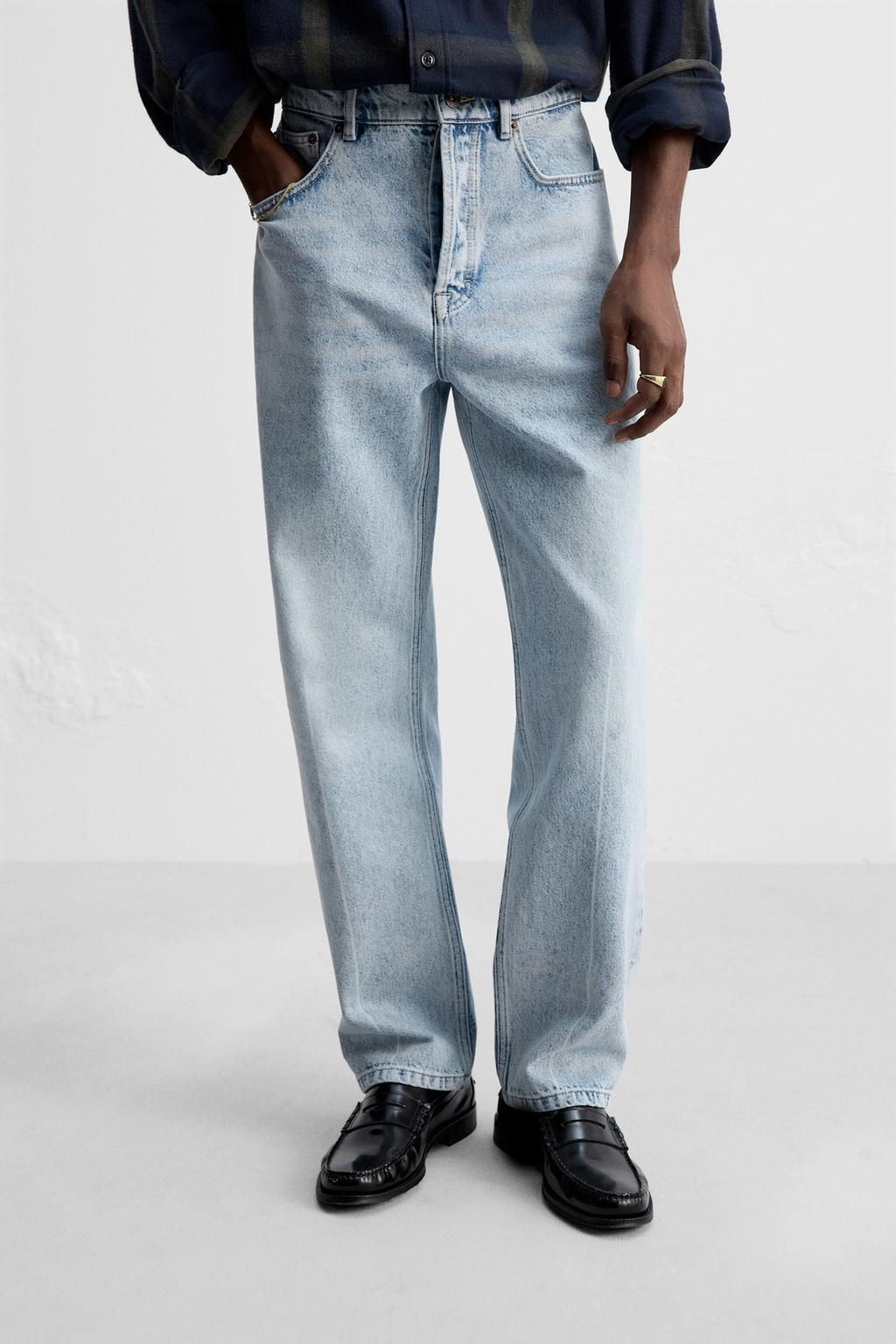 STRAIGHT ANKLE FIT JEANS - Zara фото 5