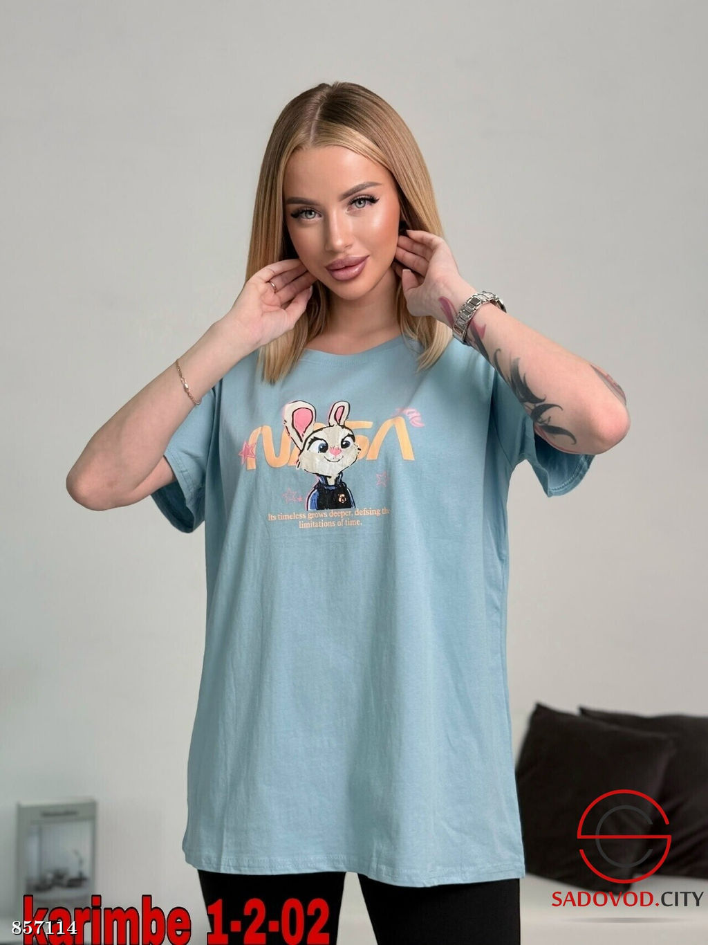 Футболка женская из хлопка - Fiona фото 6