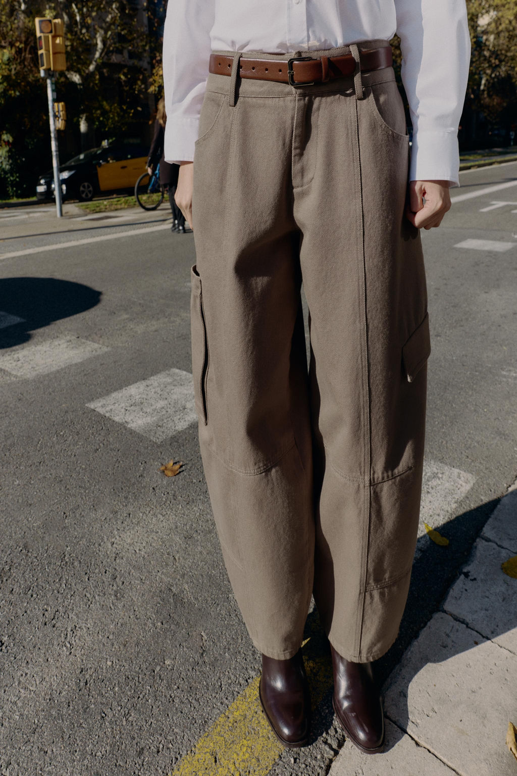 CARGO BALLOON TROUSERS - Zara фото 2