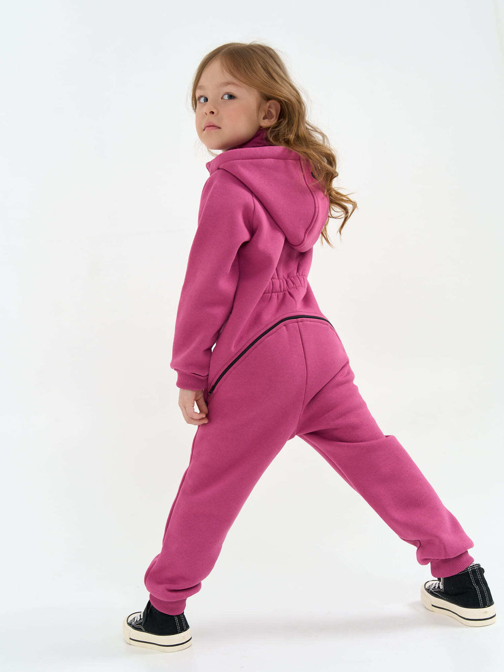 Комбинезон-трансформер с клапаном Ультрафиолет утепленный - Bungly фото 13