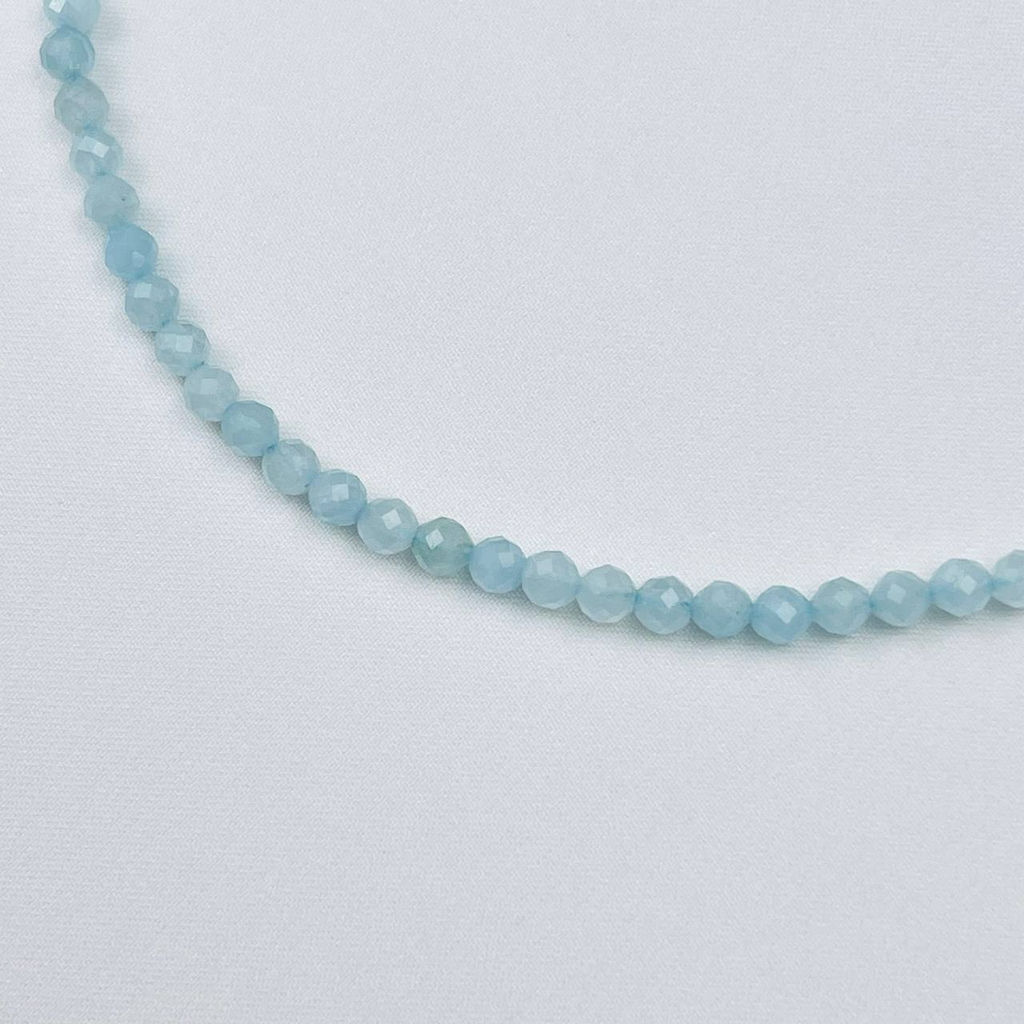 Колье из Аквамарина