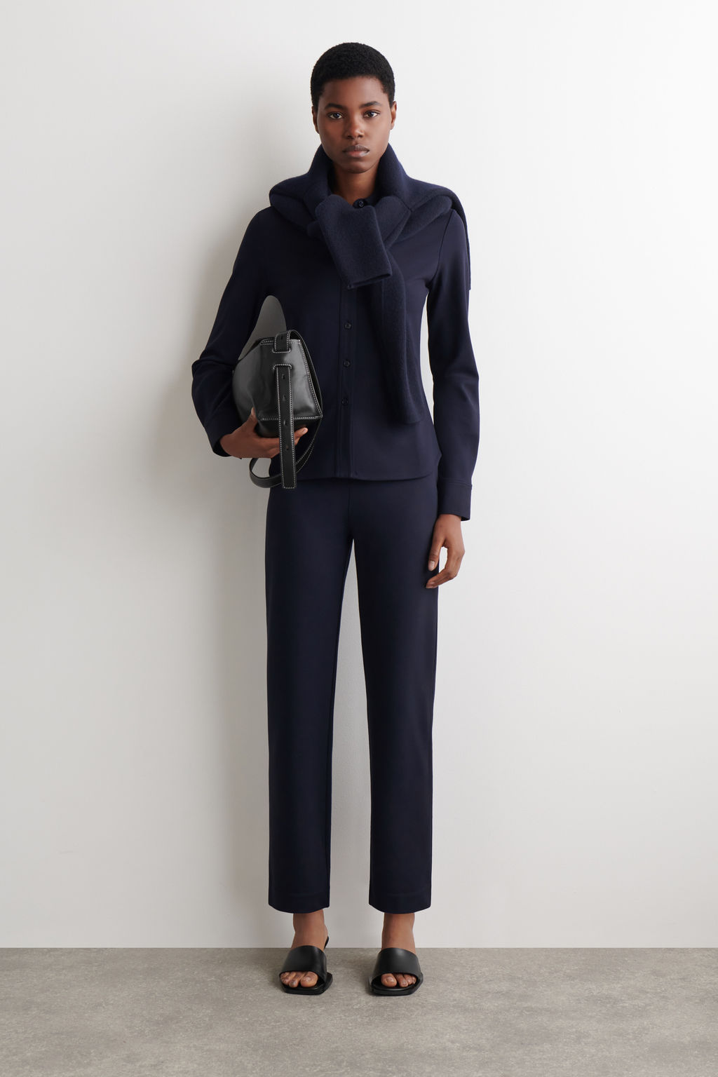 PANTAL?N EL?STICO STRAIGHT LEG - H&m фото 2