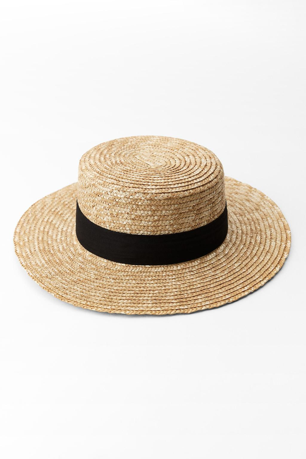 CONTRAST BAND HAT - Zara фото 7