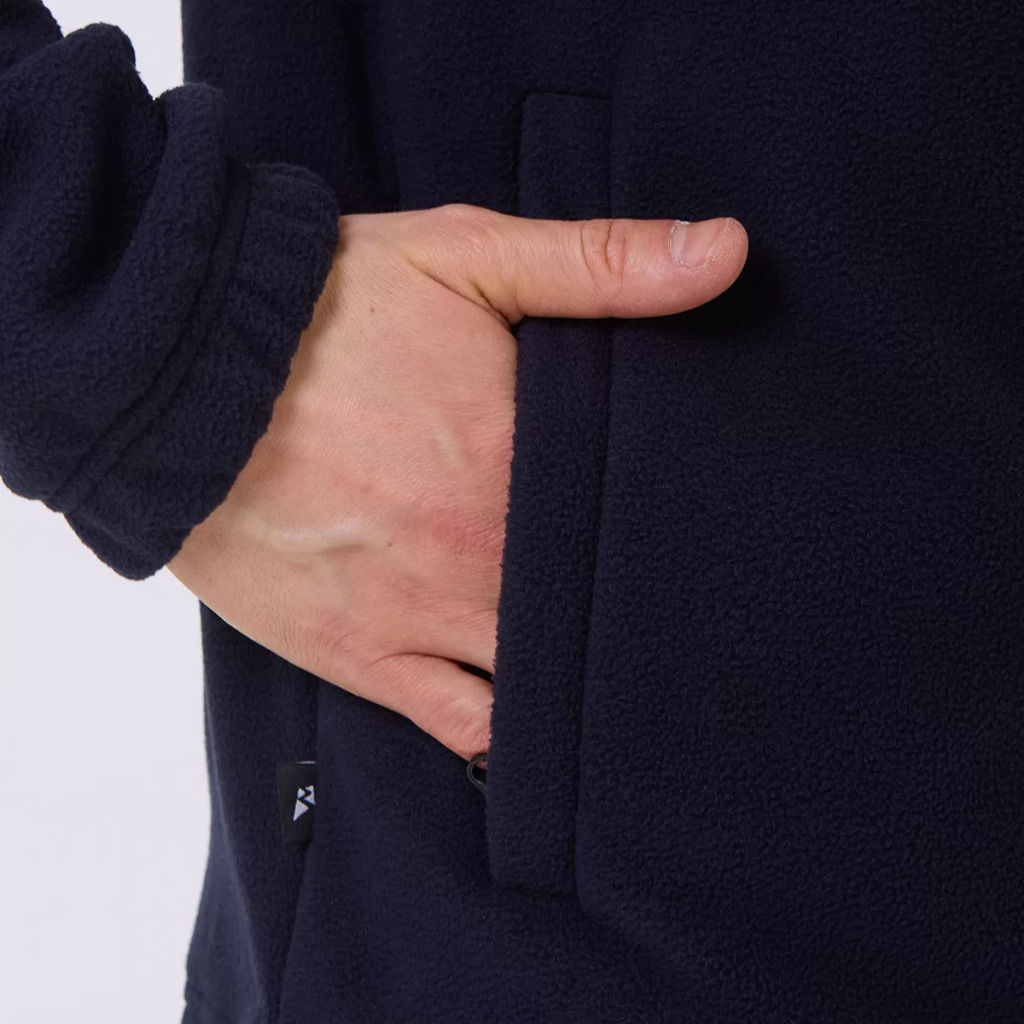 RODOS Толстовка на молнии мужская флис М-322 Черный  фото 21