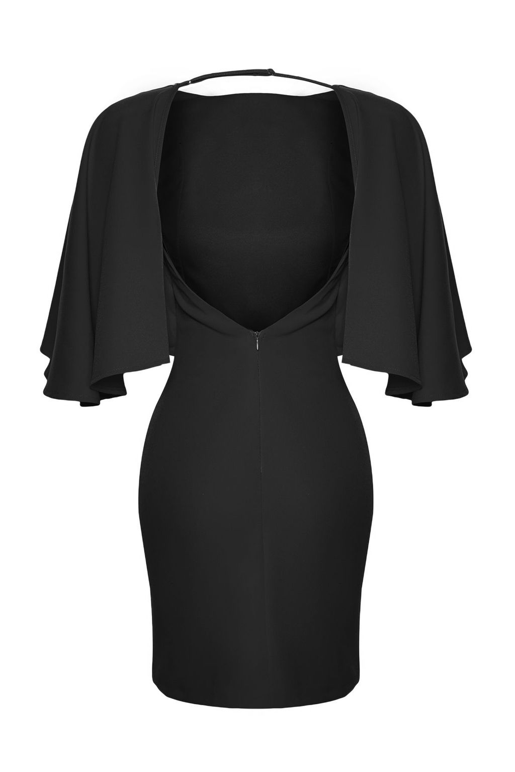 K?rm?z? Kay?k Yaka Pelerin Detayl? Dokuma S?k Abiye Gece Mezuniyet Elbisesi TPRSS25EL00084 - Trendyolmilla фото 10