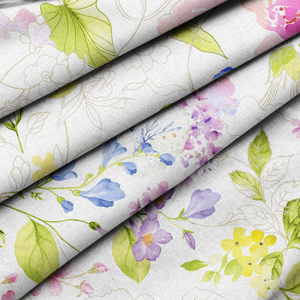 Скатерть-дорожка на стол 145х50см Краски лета, рогожка (хлопок 100%) 171г/м2, упаковка классическая, пакет ПВХ 28х41см, Домашняя мода (Россия)  фото 2