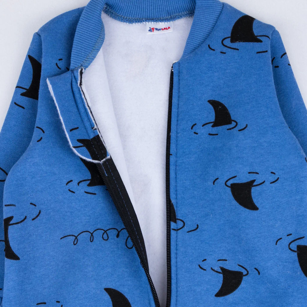 Комбинезон футер 3х нитка начёс 1262300201 - Youlala фото 4