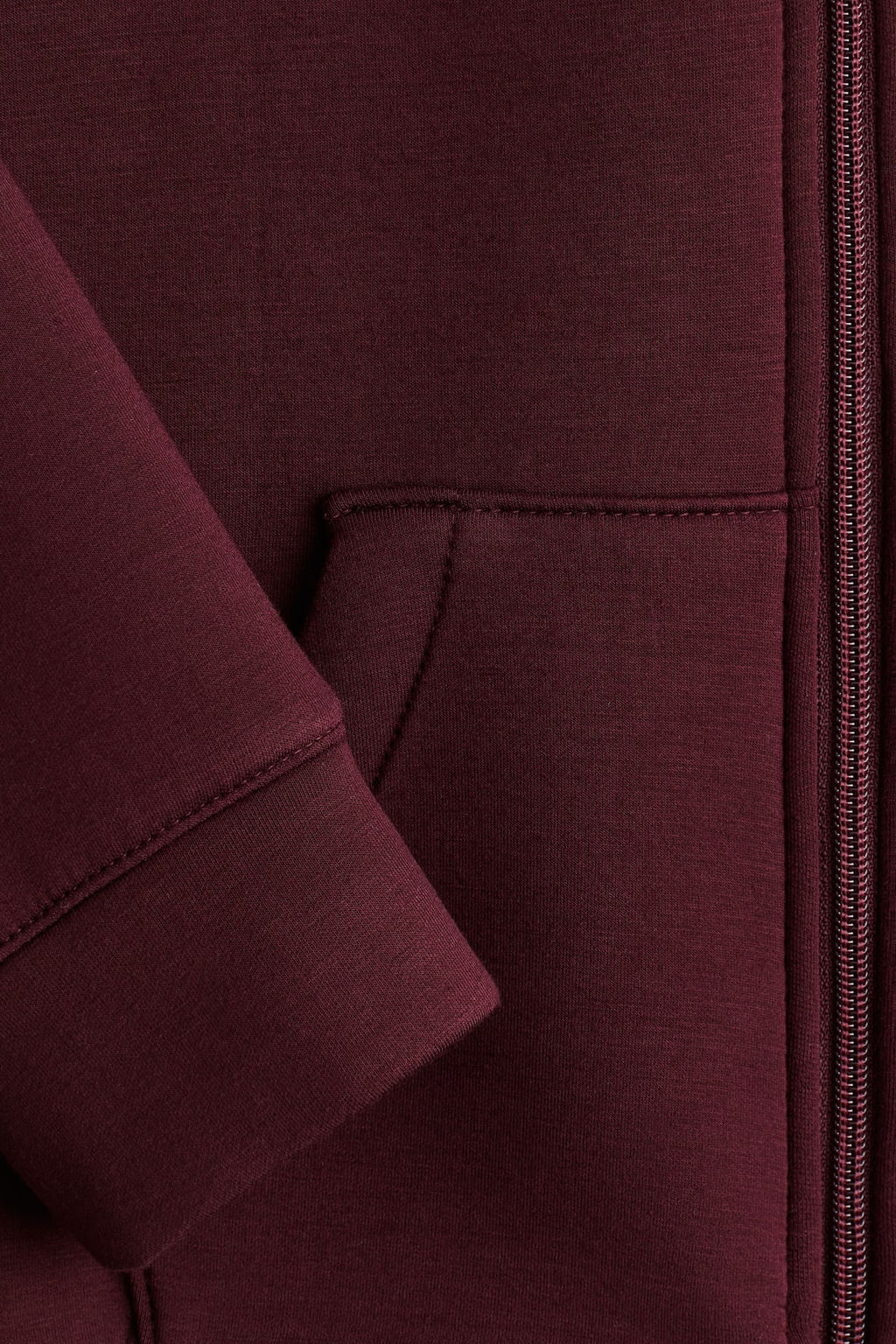 Chaqueta sudadera efecto neopreno con cremallera - H&m фото 2