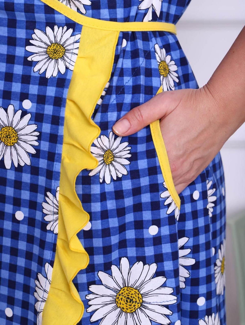 IV-CAPRIZ Полянка - халат синий  фото 7