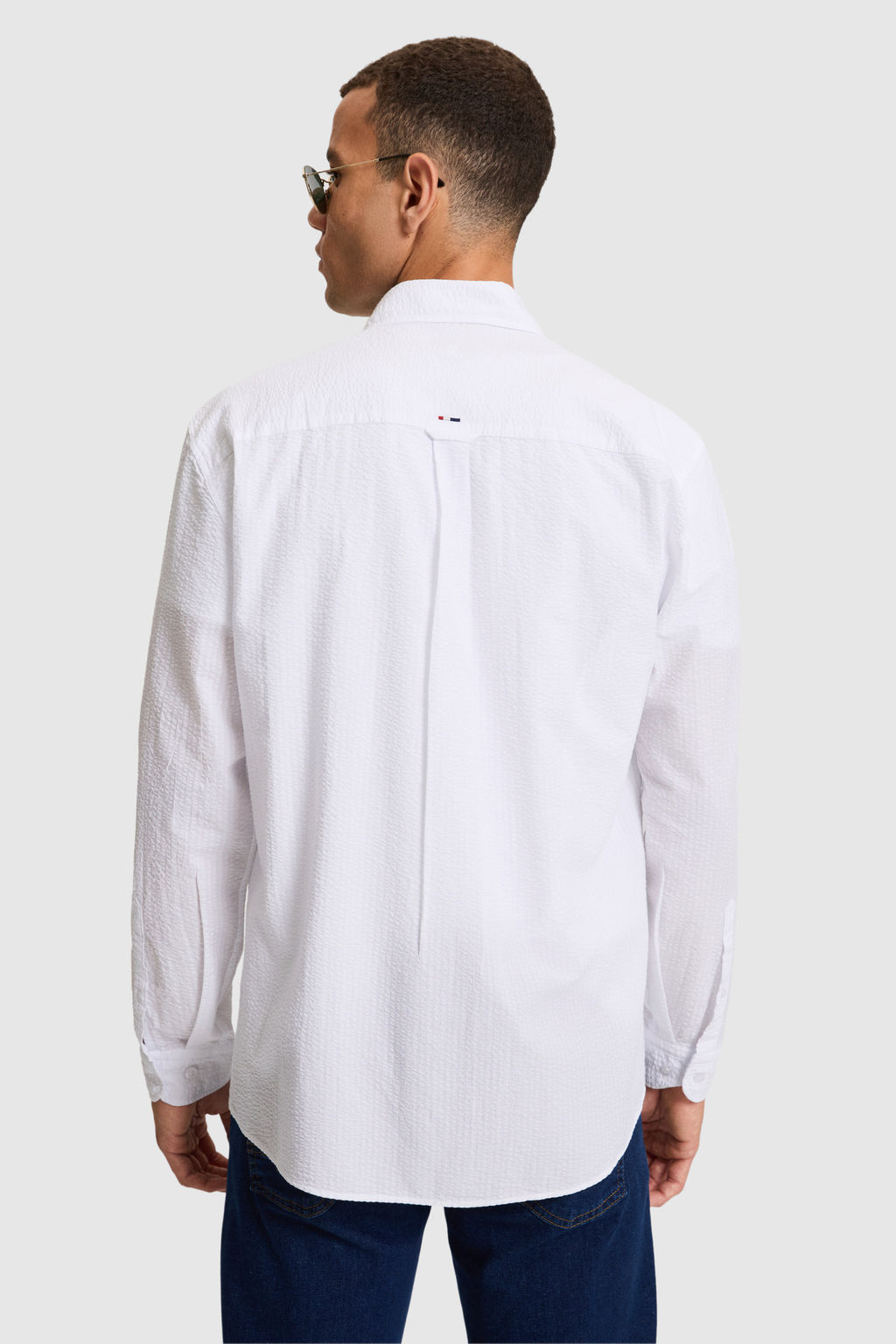Erkek Beyaz Uzun Kollu Basic G_mlek - U.s. polo assn фото 5