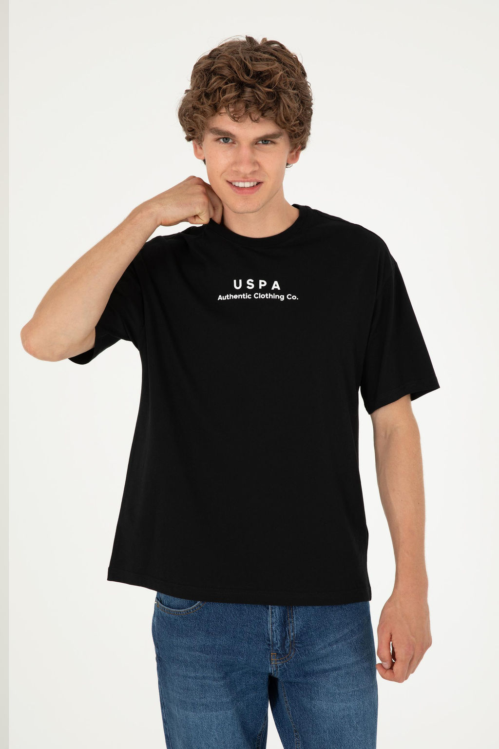 Мужская черная футболка Неожиданная скидка в корзине - U.s. polo assn фото 3