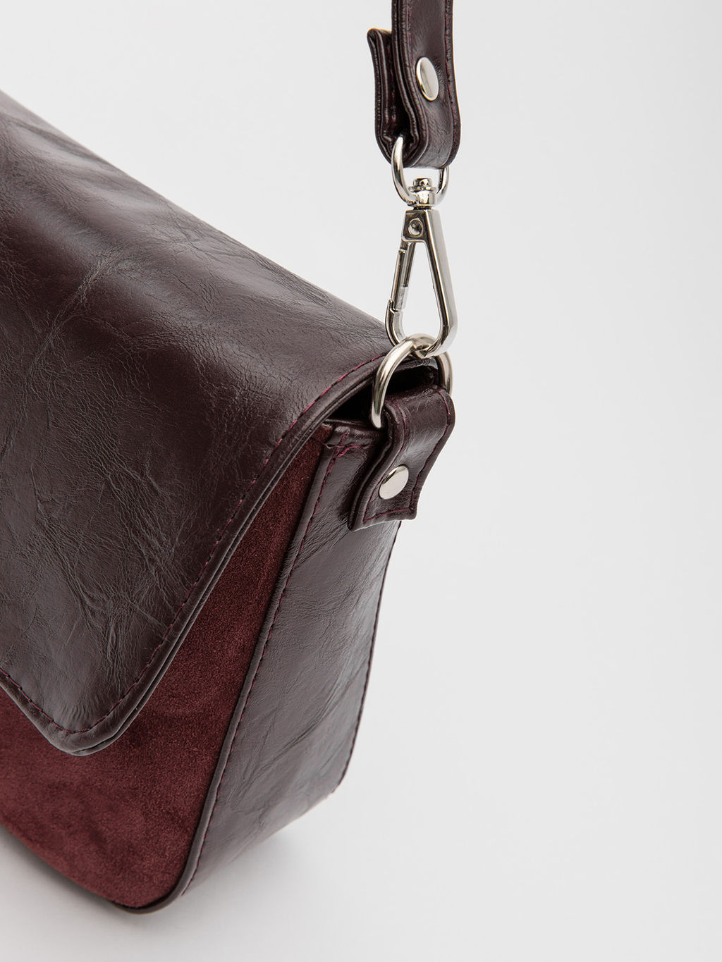 Бордовый кросс-боди S.Lavia  фото 5