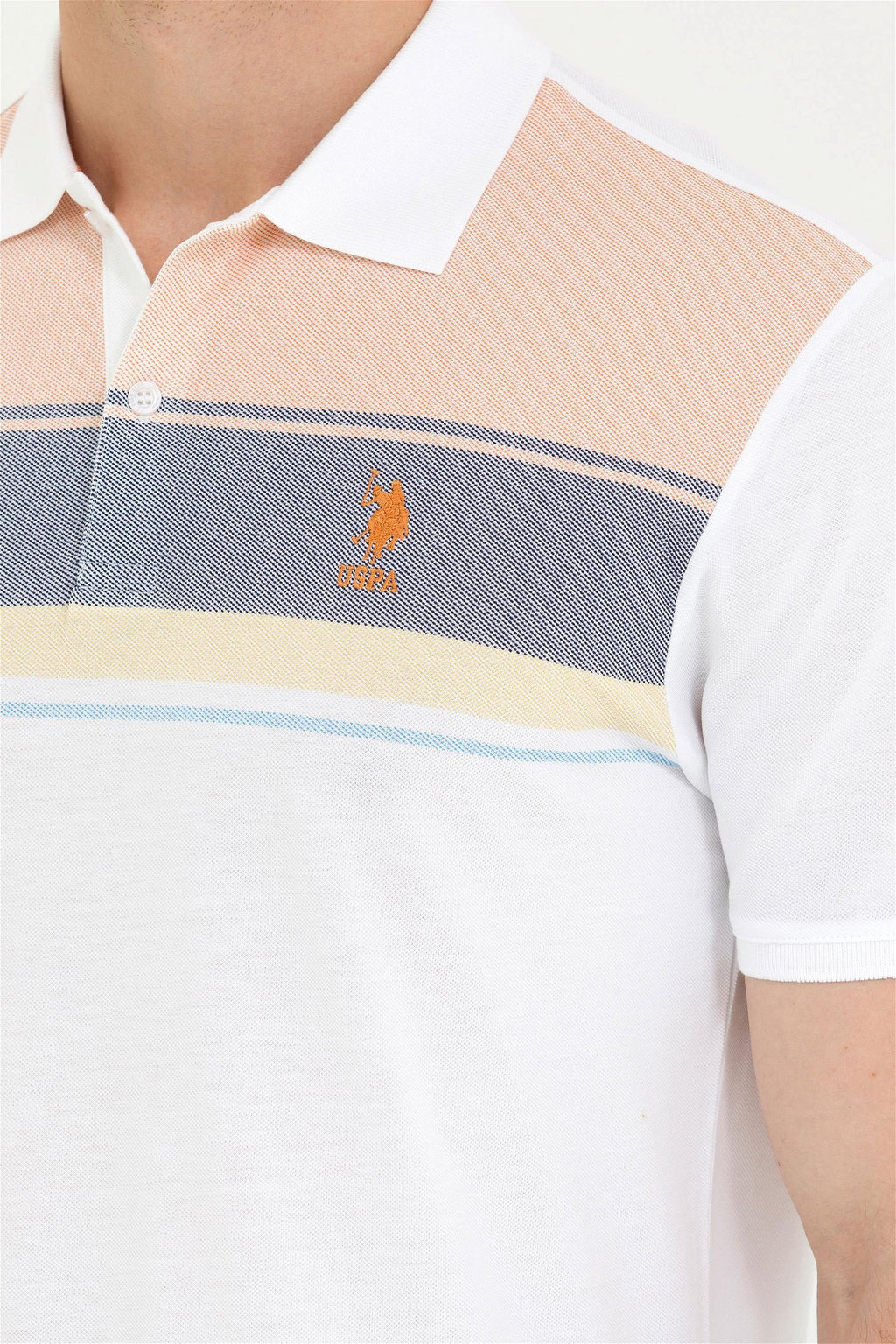 Мужская футболка с изображением плитки - U.s. polo assn фото 14