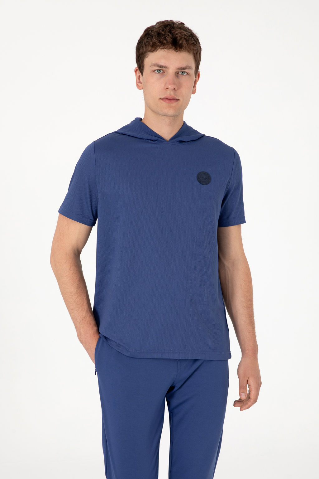 Erkek Regular Fit Bisiklet Yaka A__k Lacivert Ti__rt Sepette S_rpriz _ndirim - U.s. polo assn фото 8