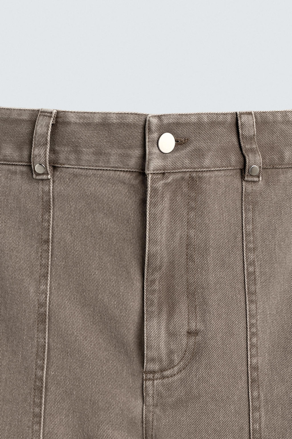 LIMITED EDITION RELAXED FIT TROUSERS WITH STUDS - Zara фото 10